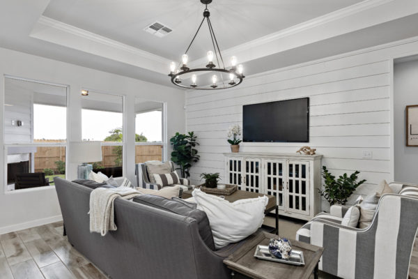 Blair 2- Tuloso Reserve Floor Plan | Living Room | Corpus Christi New Homes for Sale