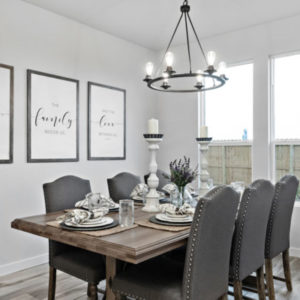 Blair 2- Tuloso Reserve Floor Plan | Dining Area | Corpus Christi New Homes for Sale
