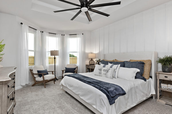 Blair 2- Tuloso Reserve Floor Plan | Masters Bedroom | Corpus Christi New Homes for Sale