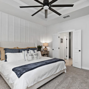 Blair 2- Tuloso Reserve Floor Plan | Masters Bedroom | Corpus Christi, TX New Homes for Sale