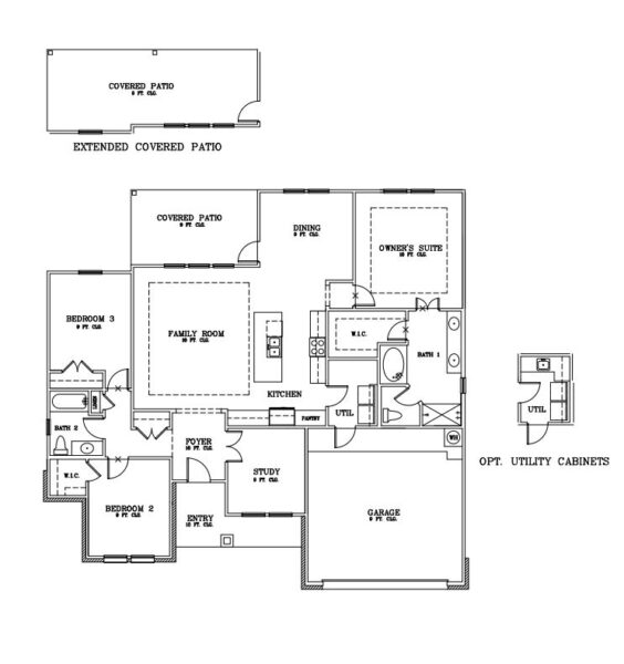 Floor Plans | Dalton N Tuloso Reserve| Corpus Christi Home Builder