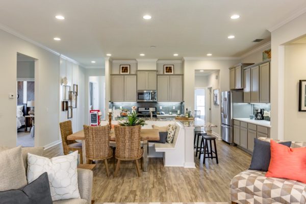 Heron Floor Plan | Living Room | Corpus Christi Homes for Sale