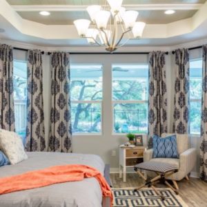Heron Floor Plan | Master Bedroom | Corpus Christi Homes for Sale