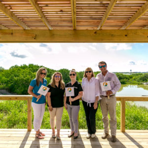 Oso Bay Wetland Preserve Dedication Hogan Team