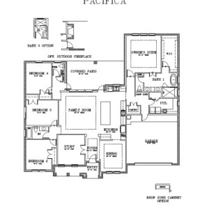 Floor Plans | Pacifica | Corpus Christi New Homes for Sale