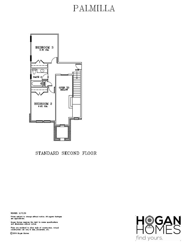Floor Plans | Palmila | Second Floor