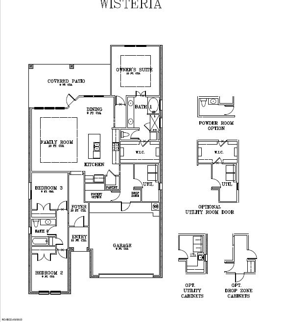Floor Plans Wisteria Corpus Christi New Home Builder